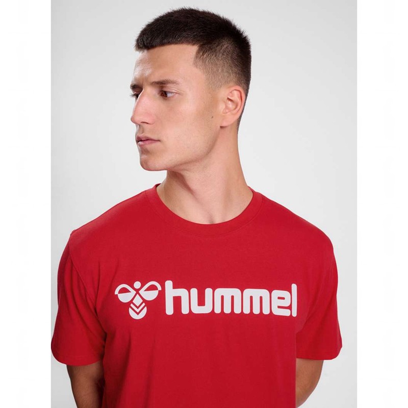 Hummel Go 2.0 Logo S/S T-shirts Herren Rot | 033474-463