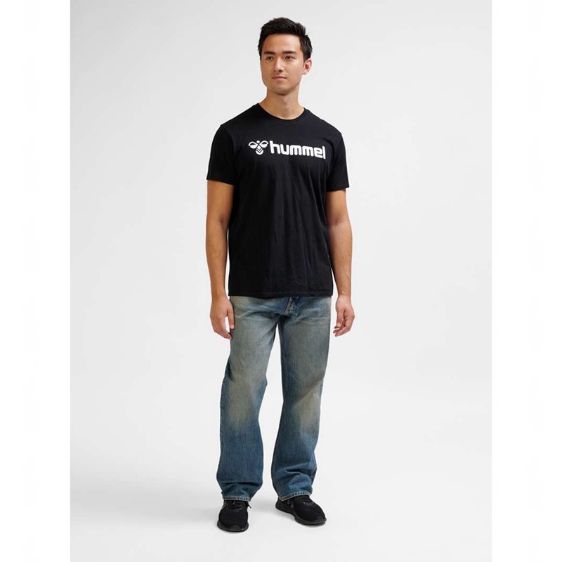Hummel Go 2.0 Logo S/S T-shirts Herren Schwarz | 196186-260