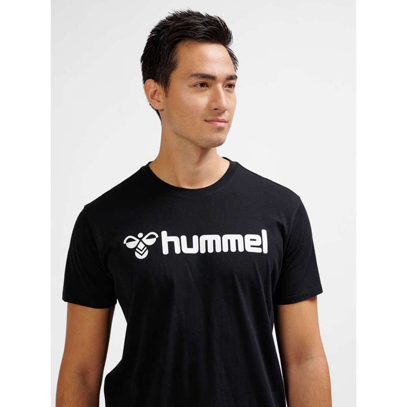 Hummel Go 2.0 Logo S/S T-shirts Herren Schwarz | 196186-260