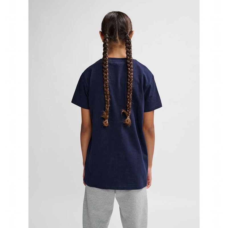 Hummel Go 2.0 Logo S/S T-shirts Kinder Navy | 898404-430
