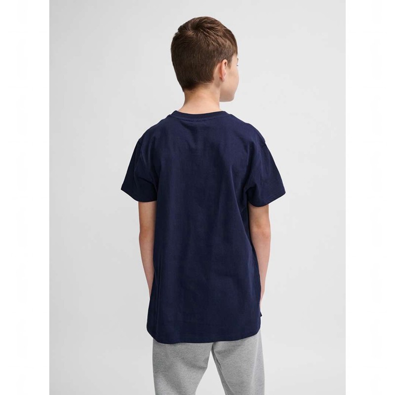 Hummel Go 2.0 Logo S/S T-shirts Kinder Navy | 898404-430