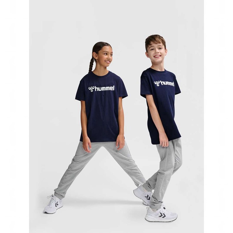 Hummel Go 2.0 Logo S/S T-shirts Kinder Navy | 898404-430