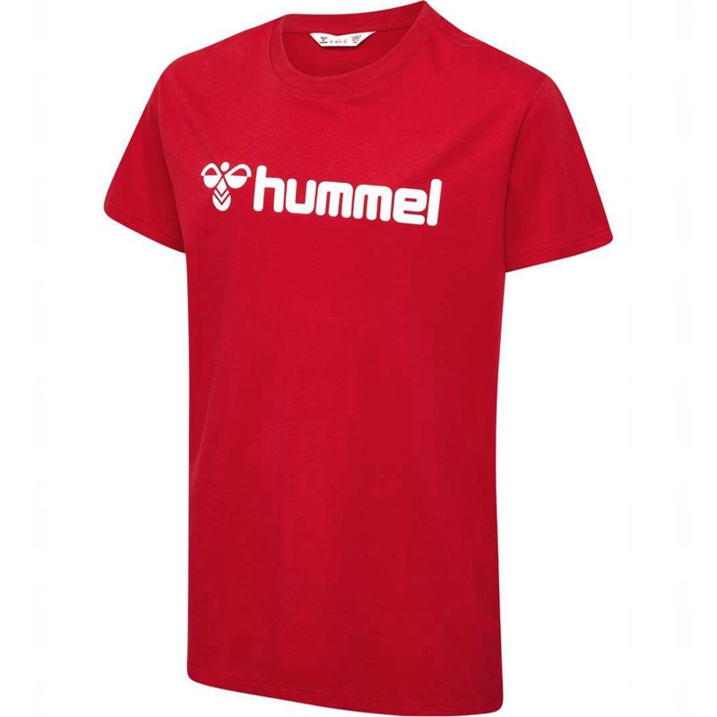 Hummel Go 2.0 Logo S/S T-shirts Kinder Rot | 090776-385