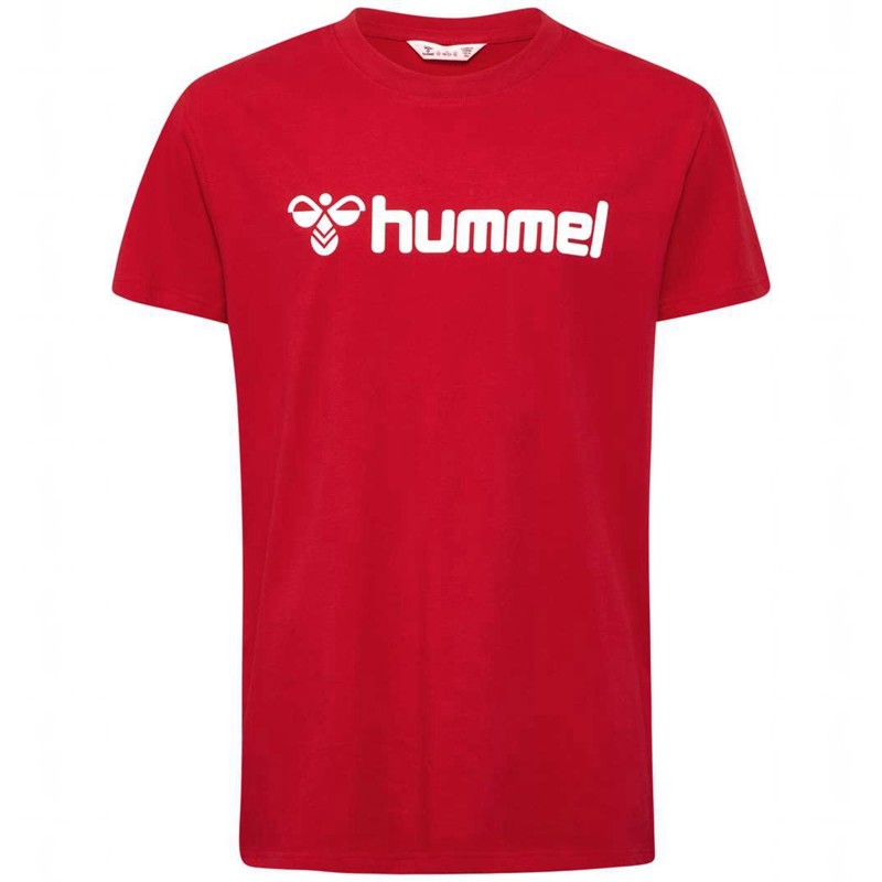 Hummel Go 2.0 Logo S/S T-shirts Kinder Rot | 090776-385