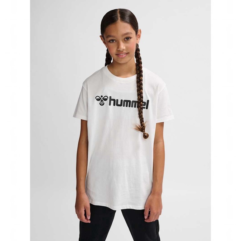 Hummel Go 2.0 Logo S/S T-shirts Kinder Weiß | 562548-236