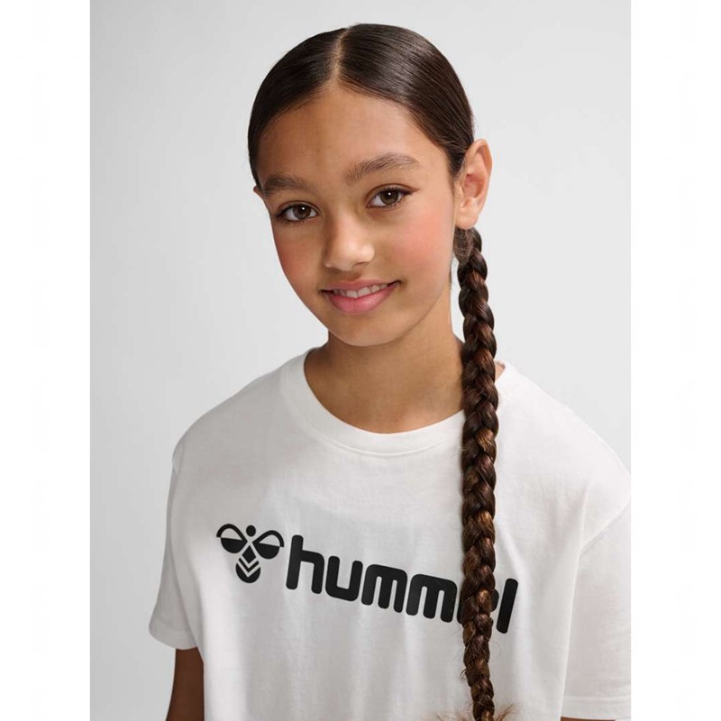 Hummel Go 2.0 Logo S/S T-shirts Kinder Weiß | 562548-236
