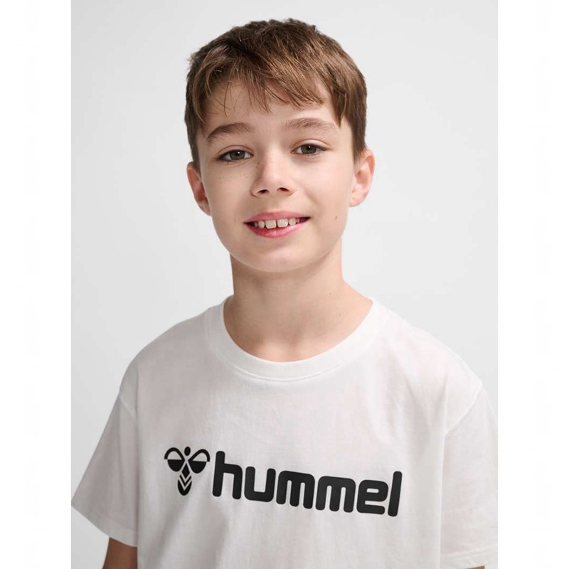 Hummel Go 2.0 Logo S/S T-shirts Kinder Weiß | 562548-236