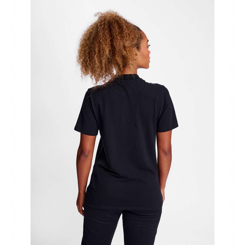 Hummel Go 2.0 Polo T-shirts Damen Schwarz | 020226-097