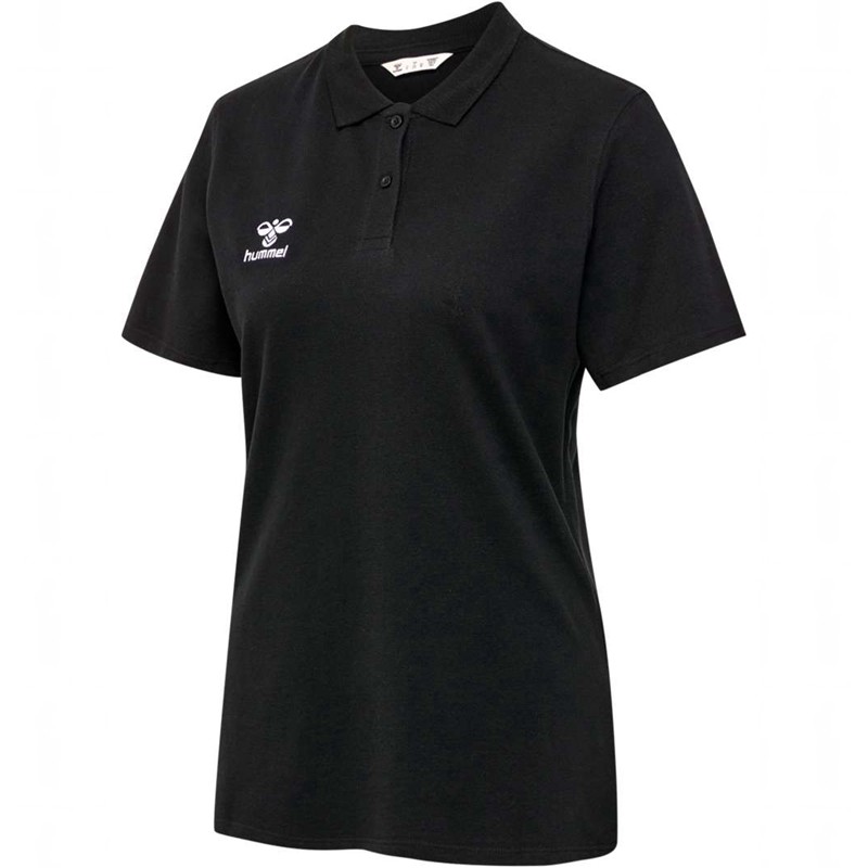 Hummel Go 2.0 Polo T-shirts Damen Schwarz | 020226-097