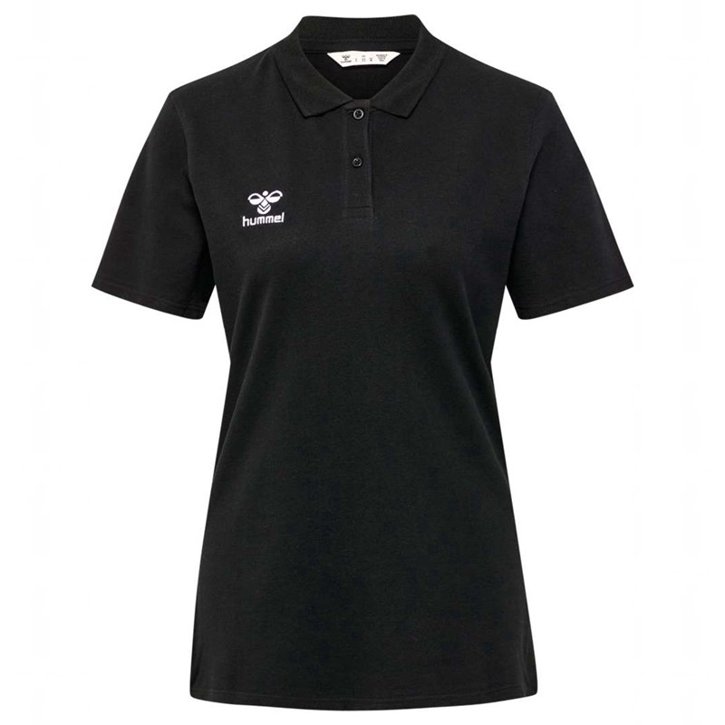 Hummel Go 2.0 Polo T-shirts Damen Schwarz | 020226-097