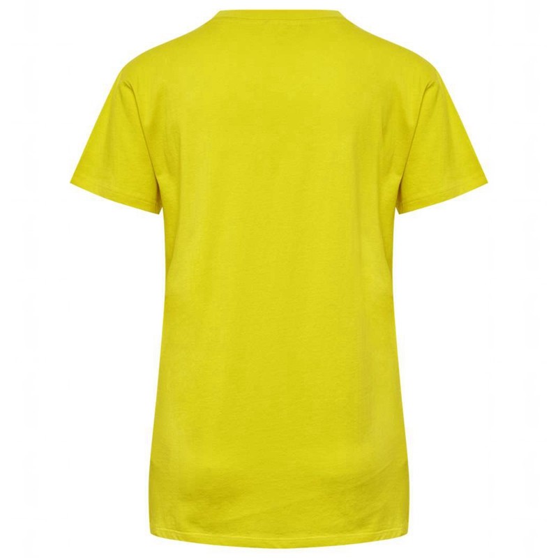 Hummel Go 2.0 S/S Hose Damen Gelb | 477495-778