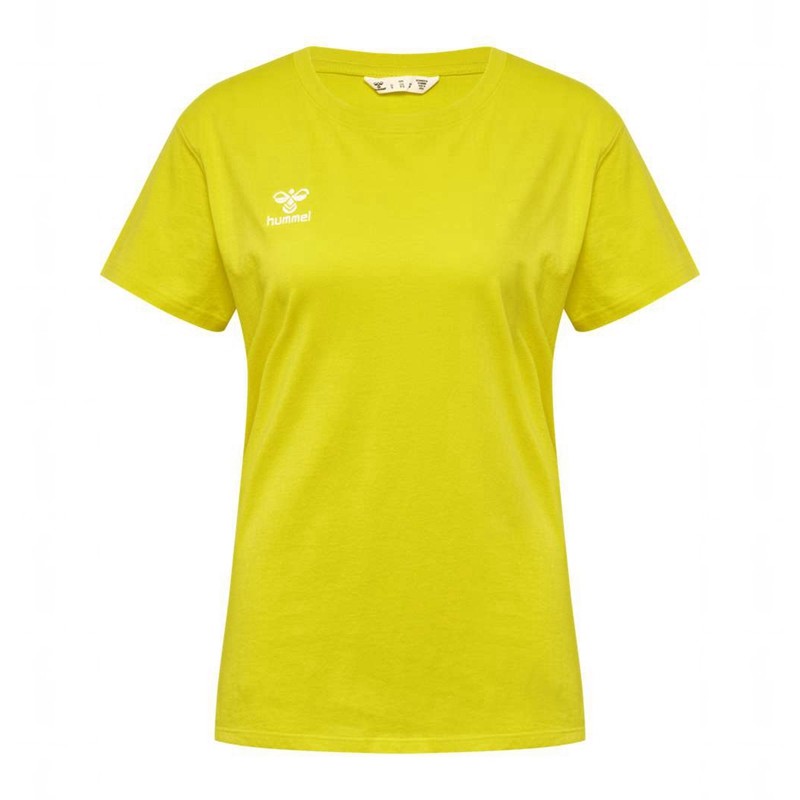 Hummel Go 2.0 S/S Hose Damen Gelb | 477495-778