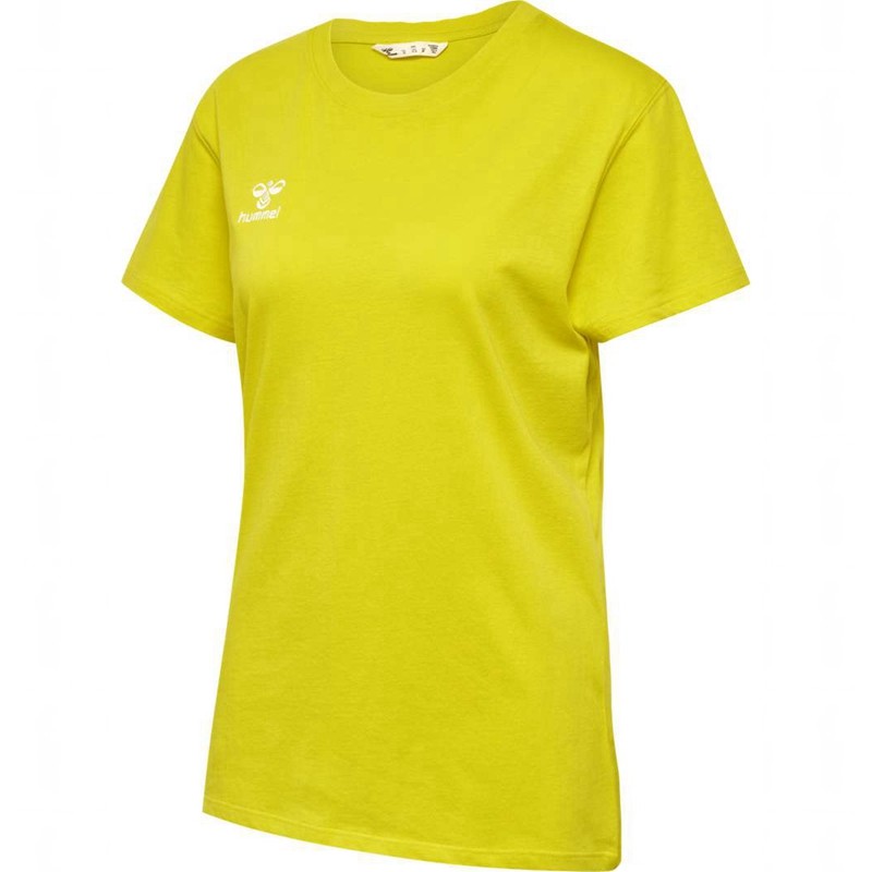 Hummel Go 2.0 S/S Hose Damen Gelb | 477495-778