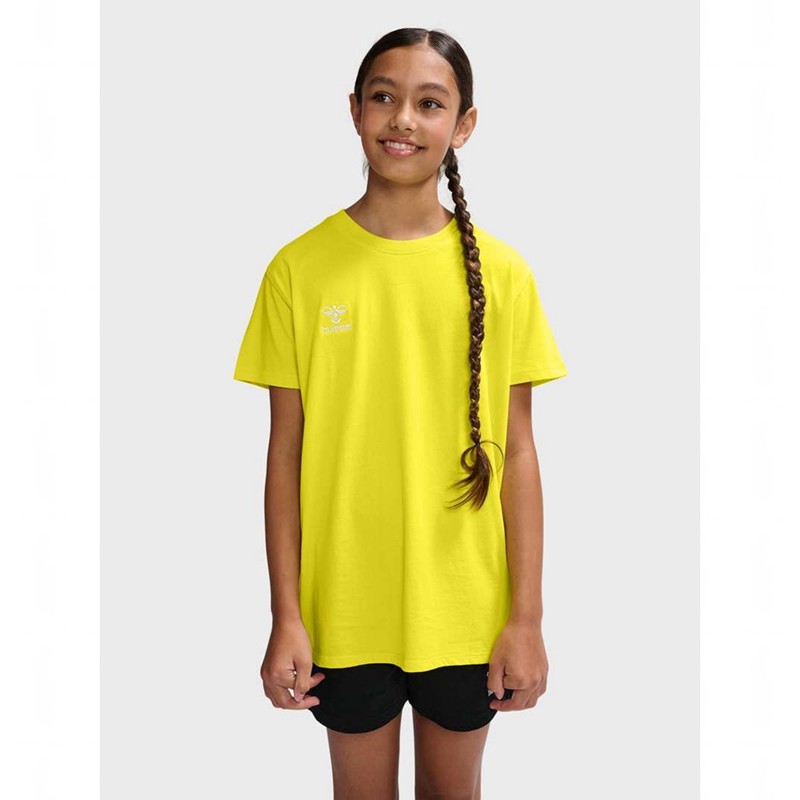 Hummel Go 2.0 S/S Sportbekleidung Kinder Gelb | 321353-161