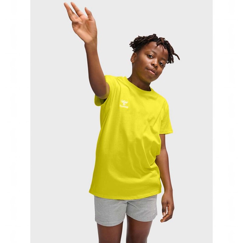 Hummel Go 2.0 S/S Sportbekleidung Kinder Gelb | 321353-161