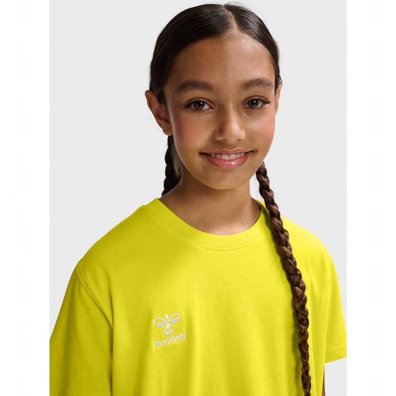 Hummel Go 2.0 S/S Sportbekleidung Kinder Gelb | 321353-161