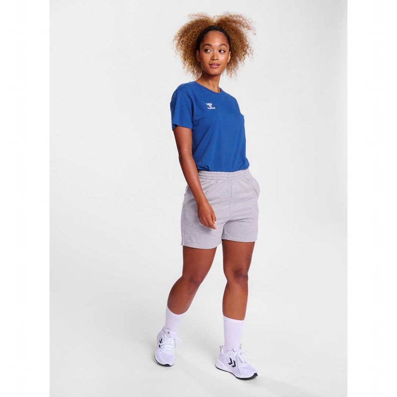 Hummel Go 2.0 S/S T-shirts Damen Blau | 506880-209