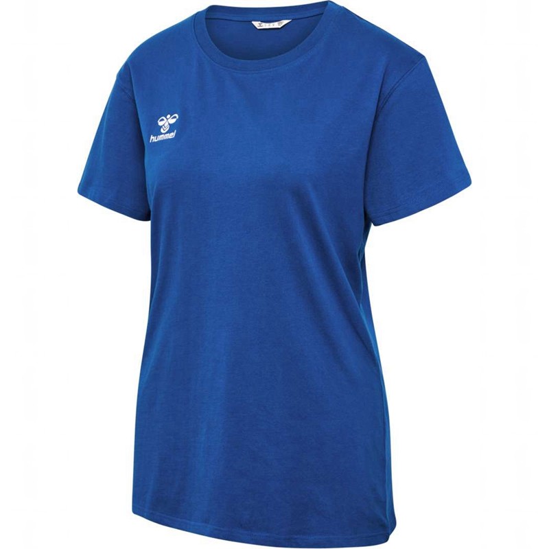 Hummel Go 2.0 S/S T-shirts Damen Blau | 506880-209