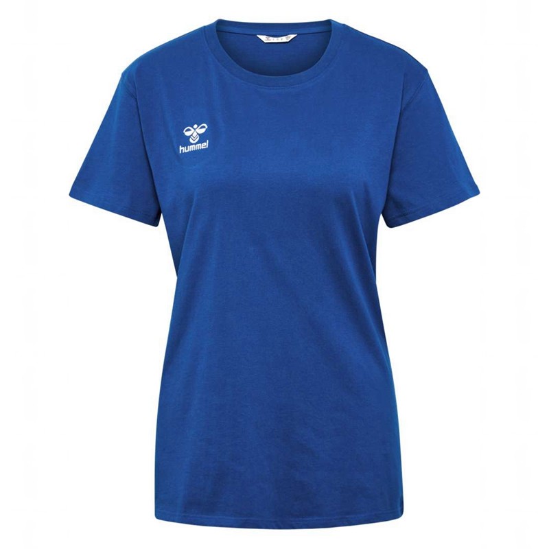 Hummel Go 2.0 S/S T-shirts Damen Blau | 506880-209