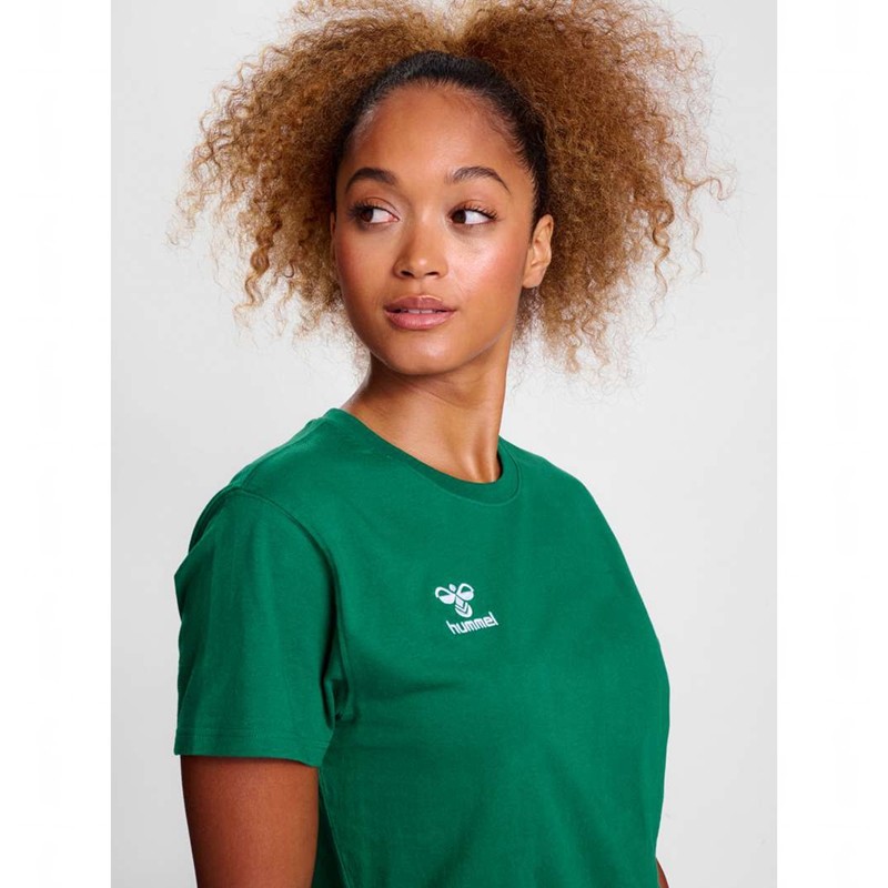 Hummel Go 2.0 S/S T-shirts Damen Grün | 944951-547