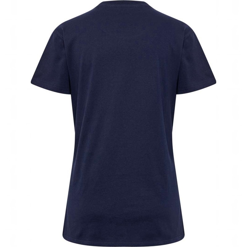 Hummel Go 2.0 S/S T-shirts Damen Navy | 753060-510