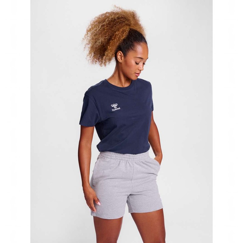 Hummel Go 2.0 S/S T-shirts Damen Navy | 753060-510