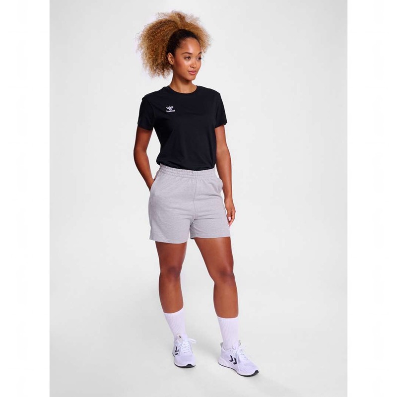 Hummel Go 2.0 S/S T-shirts Damen Schwarz | 850446-400