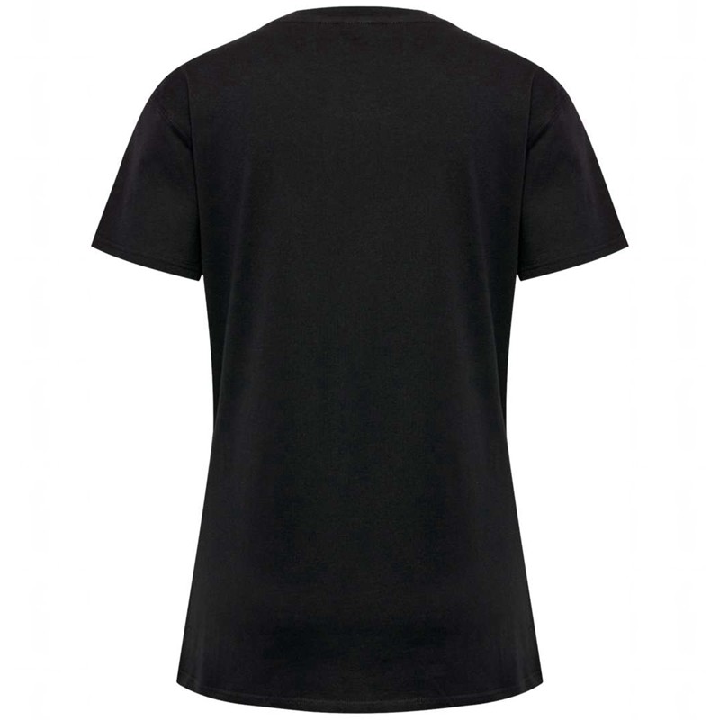 Hummel Go 2.0 S/S T-shirts Damen Schwarz | 850446-400