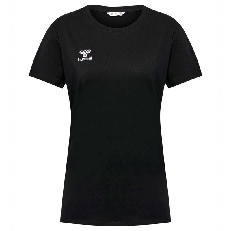Hummel Go 2.0 S/S T-shirts Damen Schwarz | 850446-400