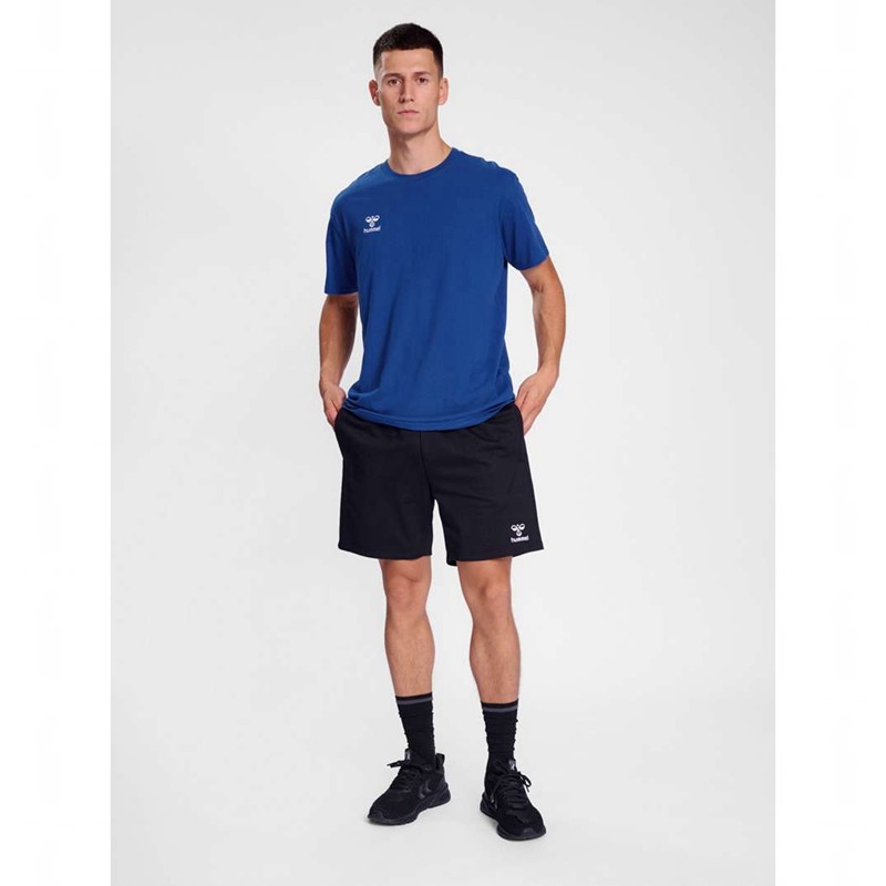 Hummel Go 2.0 S/S T-shirts Herren Blau | 564805-047