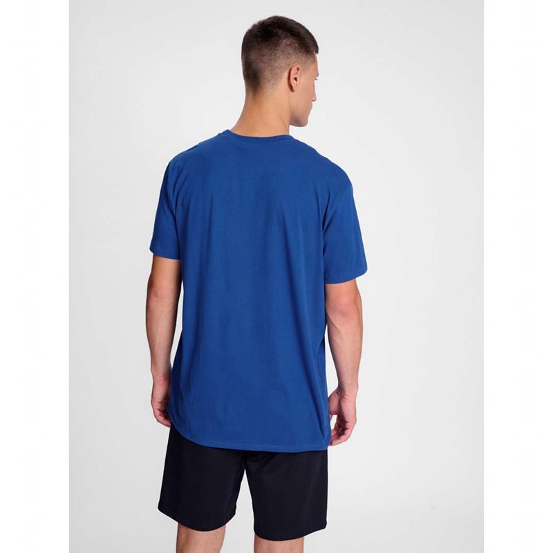 Hummel Go 2.0 S/S T-shirts Herren Blau | 564805-047