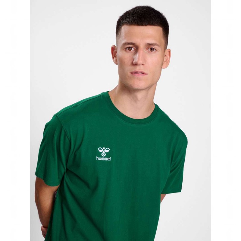 Hummel Go 2.0 S/S T-shirts Herren Grün | 602261-376