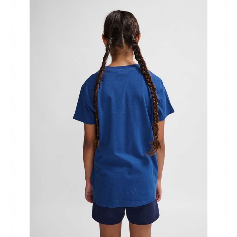 Hummel Go 2.0 S/S T-shirts Kinder Blau | 342836-559