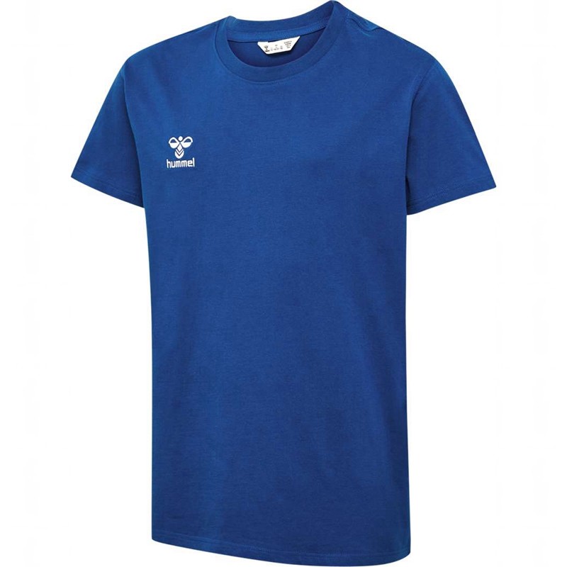Hummel Go 2.0 S/S T-shirts Kinder Blau | 342836-559