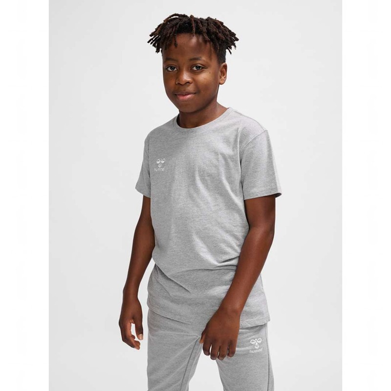 Hummel Go 2.0 S/S T-shirts Kinder Grau | 907088-638