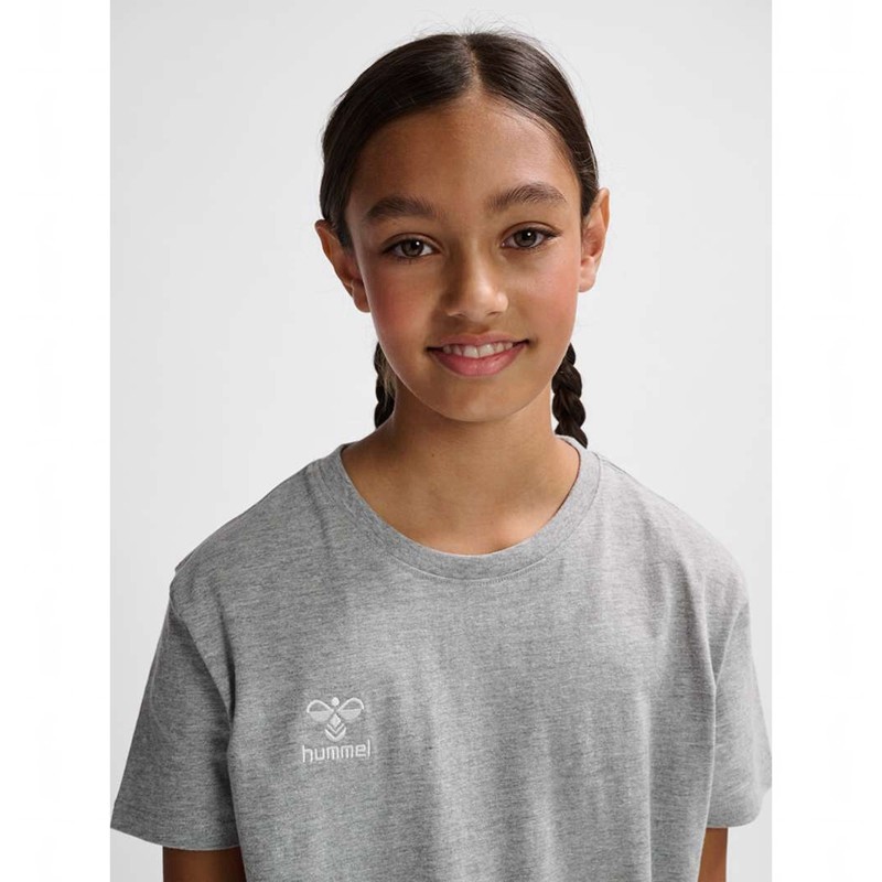 Hummel Go 2.0 S/S T-shirts Kinder Grau | 907088-638