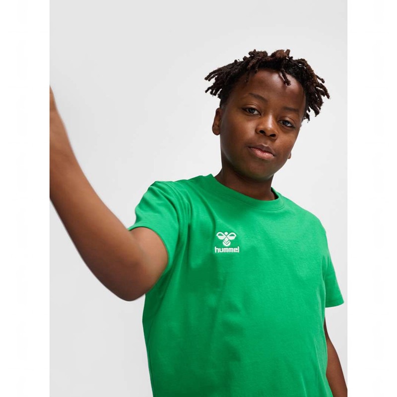 Hummel Go 2.0 S/S T-shirts Kinder Grün | 001911-674