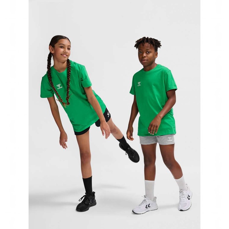 Hummel Go 2.0 S/S T-shirts Kinder Grün | 001911-674