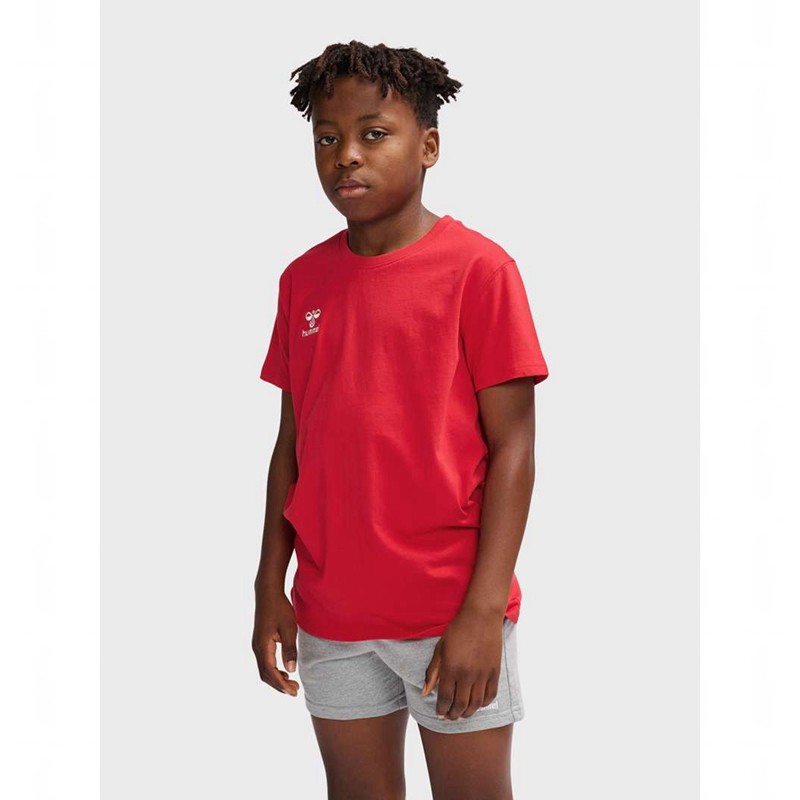 Hummel Go 2.0 S/S T-shirts Kinder Rot | 947588-275