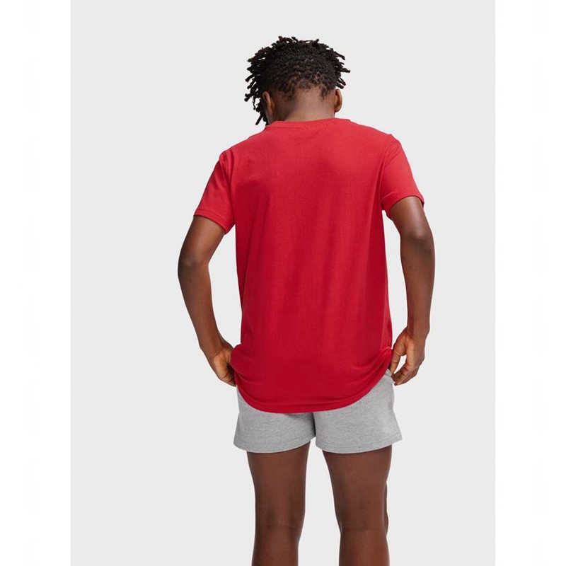 Hummel Go 2.0 S/S T-shirts Kinder Rot | 947588-275