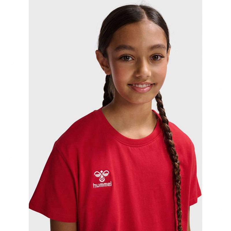 Hummel Go 2.0 S/S T-shirts Kinder Rot | 947588-275