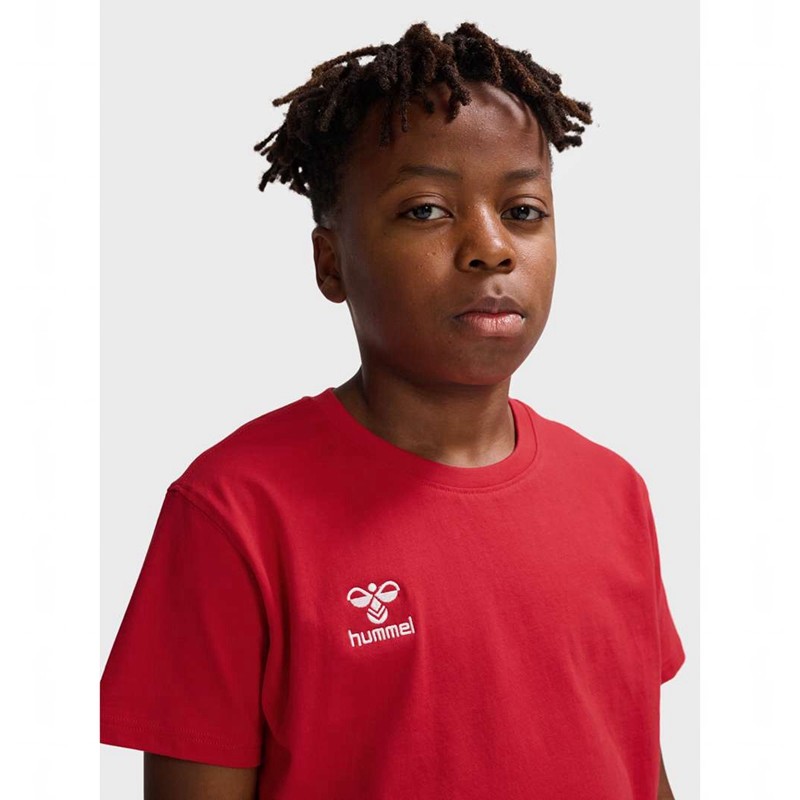 Hummel Go 2.0 S/S T-shirts Kinder Rot | 947588-275