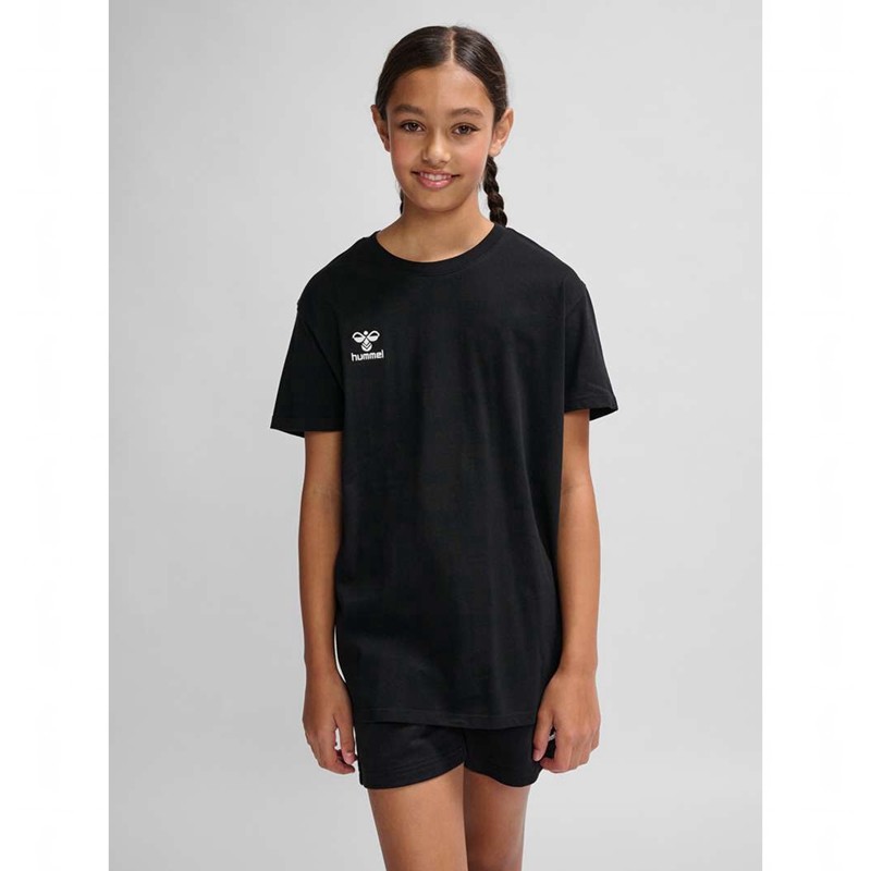 Hummel Go 2.0 S/S T-shirts Kinder Schwarz | 423394-316