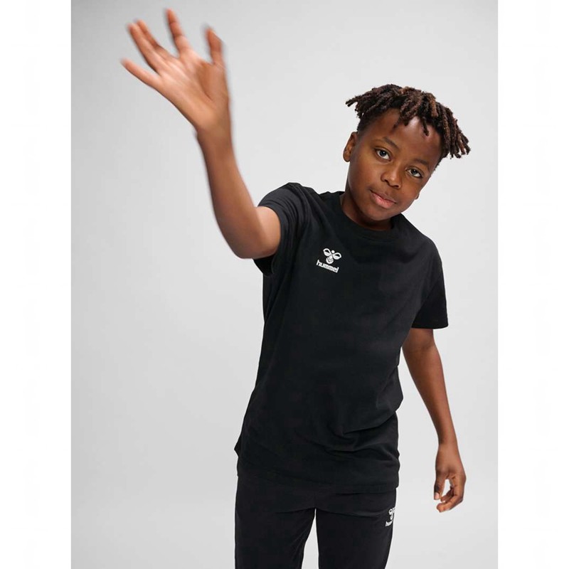 Hummel Go 2.0 S/S T-shirts Kinder Schwarz | 423394-316