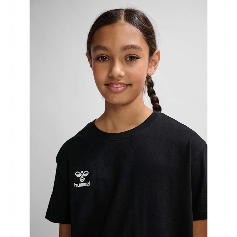 Hummel Go 2.0 S/S T-shirts Kinder Schwarz | 423394-316