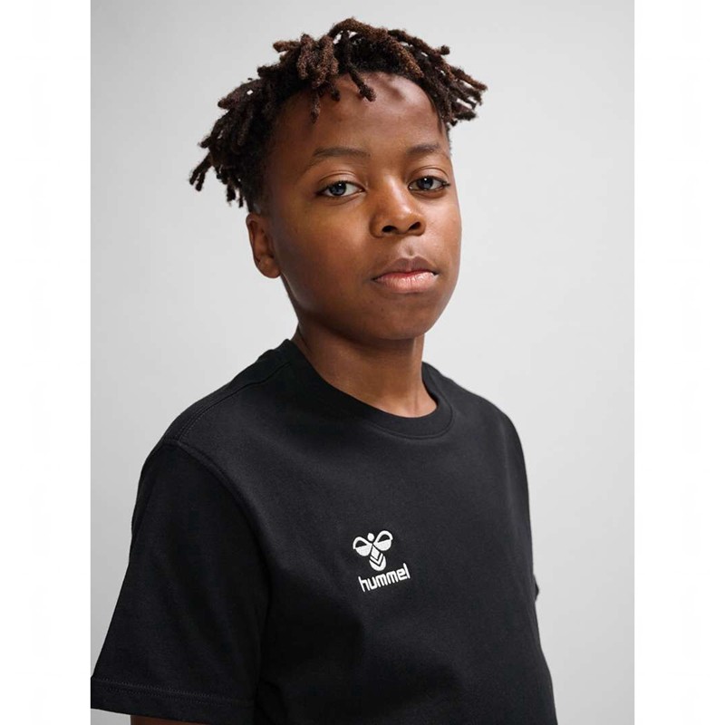 Hummel Go 2.0 S/S T-shirts Kinder Schwarz | 423394-316