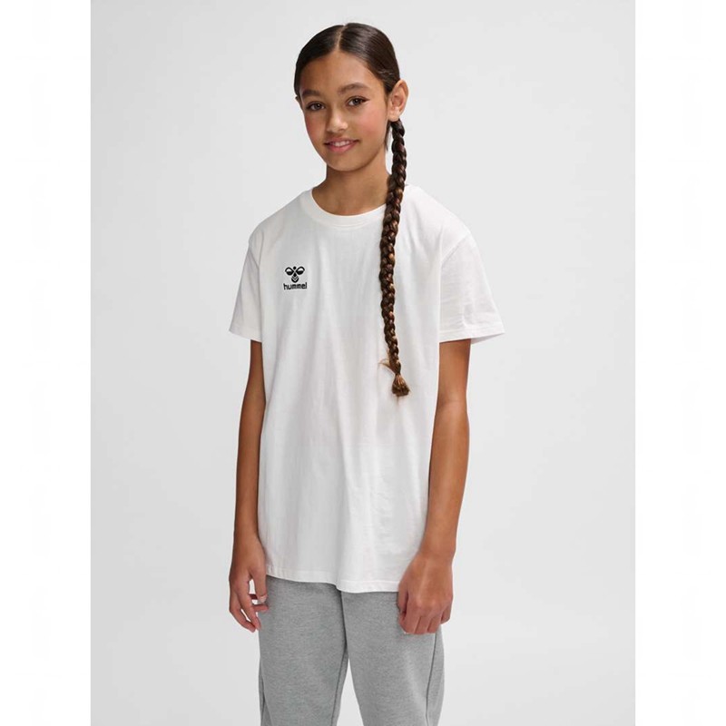 Hummel Go 2.0 S/S T-shirts Kinder Weiß | 212017-654