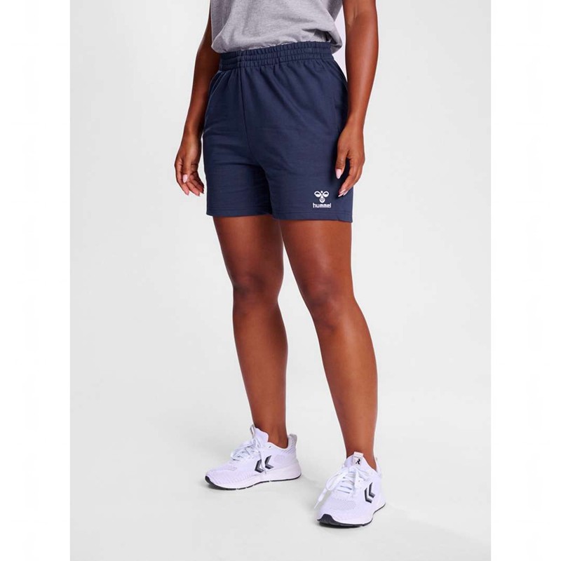 Hummel Go 2.0 Sweat Kurze Hose Damen Navy | 869173-987