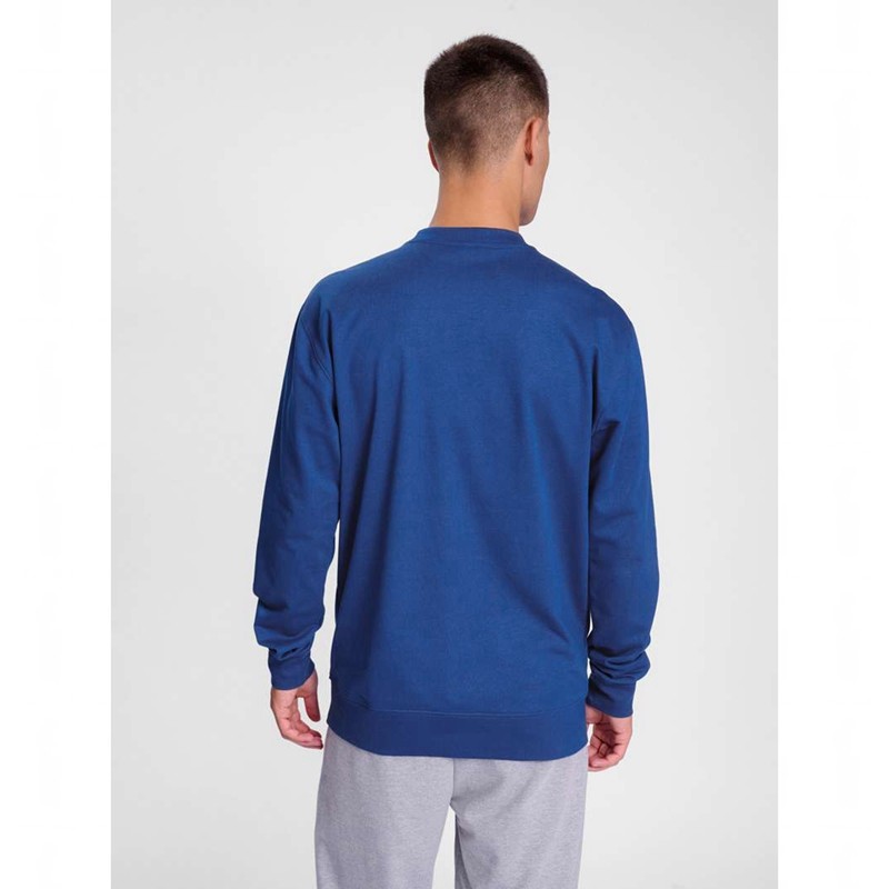 Hummel Go 2.0 Sweatshirt Herren Blau | 735005-409