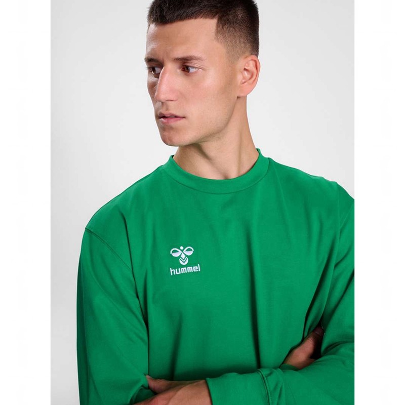Hummel Go 2.0 Sweatshirt Herren Grün | 765476-781